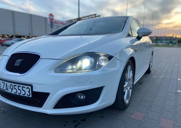 Seat Leon cena 27900 przebieg: 290000, rok produkcji 2010 z Zamość małe 352